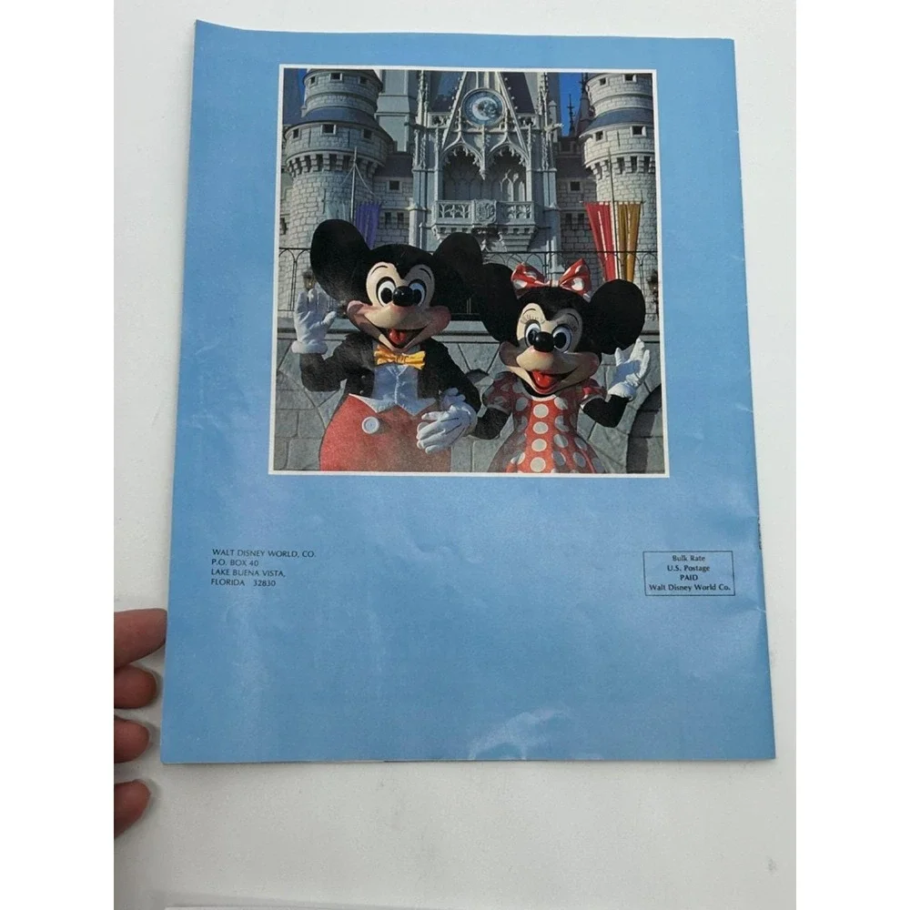 Vintage 1979 WALT DISNEY WORLD Vacation Guide Brochure
